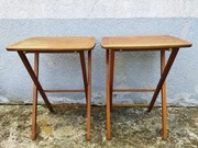 Drewniane stoliki składane stolik turystyczny