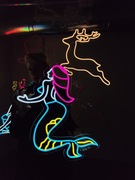 Syrenka.Napisy Świetlne.Dekoracje Neon LED