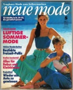 NEUE MODE 5 / 1981 ( jak burda,neuer ) + wykroje