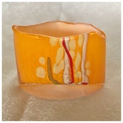 Wazonik/ miseczka dekoracyjna Bohemia