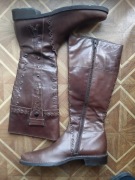Baldinini, brązowe kozaki jak nowe
