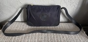 Fendi granatowa torebka crossbody vintage