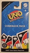 Mattel Uno Add on Packs Comeback JMM17