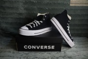 Converse CTAS Lift Hi Black White damskie – rozmiar 43