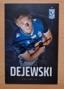 Autograf oficjalna karta Lech Poznań 2020/21 Tomasz Dejewski