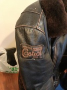 Skórzana Kurtka Pilotka CASTROL Professional – Vintage / Retro