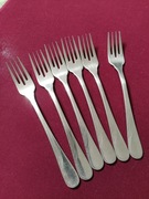 Komplet zestaw 6 widelców do ryb ryby obiadowych Gerlach Celestia 04A