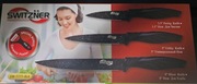 Nowy zestaw Super ostrych noży Switzner 3szt + obieraczka