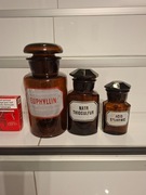 stare butelki apteczne