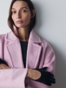 RESERVED - SKÓRZANE RĘKAWICZKI - S