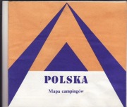 POLSKA Mapa campingów 1991