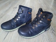 LASOCKI Young skórzane buty TREKINGOWE jesienne zimowe dla chłopca r. 34