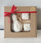 Świąteczny zestaw prezentowy świeczki sojowe 