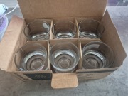 Pasabahce zestaw 6 szklanek 130ml literatki grube dno