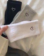 Skarpetki Damskie Serca 6 sztuk