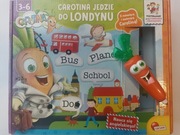 Carotina Jedzie Do Londynu gra edukacyjna dziecięca dla dziecka zabawka