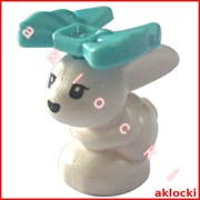 LEGO 18852pb01 + 11618 KRÓLIK KOKARDKA zając biały