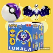 Figurka Pokemon Pikachu Lunala + Pokeball 