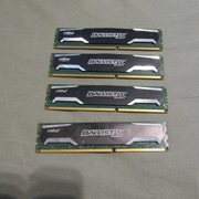 Ballist 16GB 4x4GB DDR3 1600mhz BLS4G3D1609DS1S00.16FMR GAMING RAM DIMM