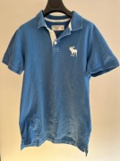 Niebieska koszulka Polo Abercrombie & Fitch