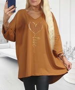 plus size bawełna z laykrą