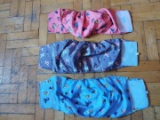 Pampersy wielokrotnego użytku dla psów 