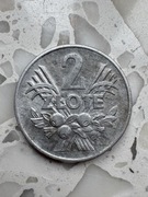Moneta 2 zł Jagody 1959 - rzadki rocznik