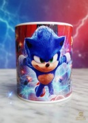 Sonic The Hedgehog sega prezent dla gracza geeka nerda niego dziecka kubek 