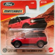 Matchbox   2022 Ford Bronco Sport .  JBR95  2025 r  