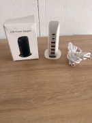 wieloportowa stacja ładująca typu hub.