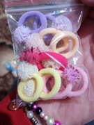 Zestaw gumek i spinek do włosów 