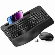 Bezprzewodowy zestaw ergonomicznej klawiatury i myszy MOOJAY