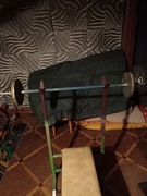 Sprzęt do ćwiczeń sztanga stojak ławeczka hantle