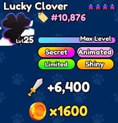Shiny Lucky Clover | Pet Catchers