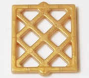 LEGO 4 x 38320 krata okna 2x2 - złoty perłowy