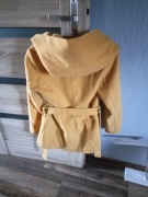 Plaszczyk.kolor musztardowy