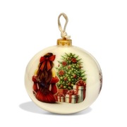 Świeca Świąteczna Bombka - present święta