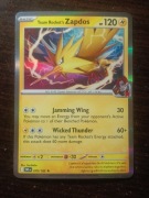 HOLO Team Rocket's Zapdos 070/182 Karta POKEMON TCG S&V Destined rivals