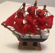 Statek Wilk Morski pamiątka kolekcja