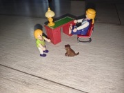 Playmobil figurki playmobil dziecko mama biurko 