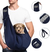 TORBA NOSIDEŁKO dla Psa Kota Królika na Ramię Transporter Kangur