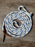 Biała lina do pracy z ziemi 