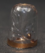 Naparstek Kolekcjonerski szklany Royal Doulton Crystal #2