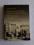 Kuliniak - Spór o oczywistość nauk metafizycznych 