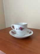 Vintage filiżanka z kwiatem china porcelana