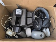 Różności elektroniki i inne ( karton )