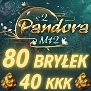 PandoraMT2.pl S2 80B 80 BRYŁEK 40KKK YANG Pandora MT2 S2 SZYBKA DOSTAWA 