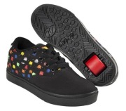 Buty Rolki HEELYS Game Space Invaders Czarne 35 Sneakers 