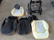 Fotel kadjar części mata zagłówek poduszka rączka osłona tapicerka 