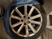 Oryginalne alufelgi VW 17 cali 5x112 (Passat B6) + Opony 235/45 R17